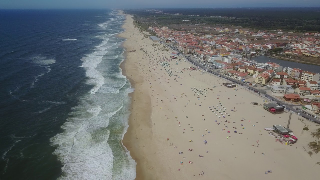 Drone Flight over the beach, Praia de Mira - Drone Flight over the beach, Praia de Mira