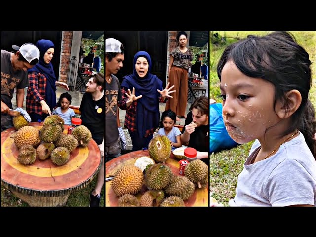 Sharifah Shahirah || Ke Kebun Di Raub Hujung Minggu Kutip Buah Durian class=