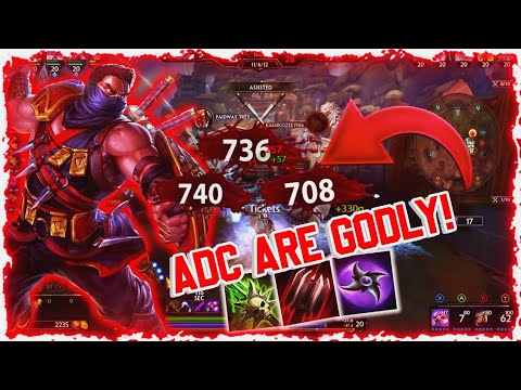 The ADC Gods Are Broken In Season 9 Smite! Best Xbalanque Build (Smite ...