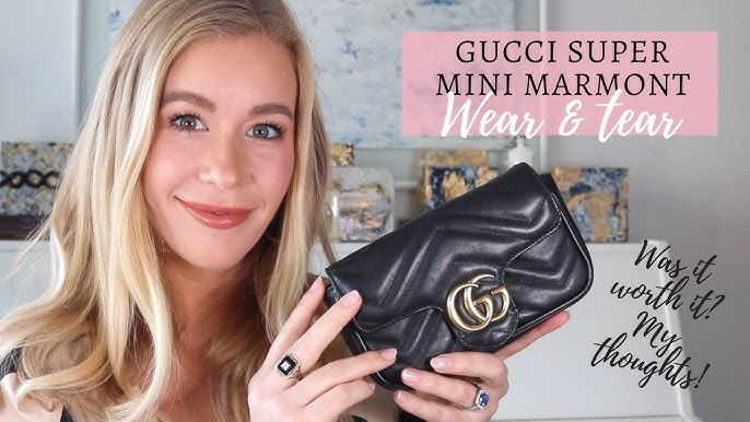 Gucci Marmont Super Mini Review+ What Fits Inside – Love, Monnii: A  Lifestyle & Fashion Blog
