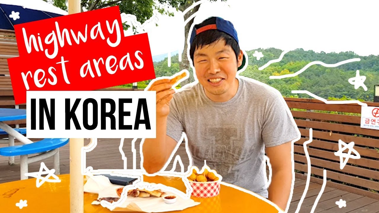 Highway Rest Area in Korea