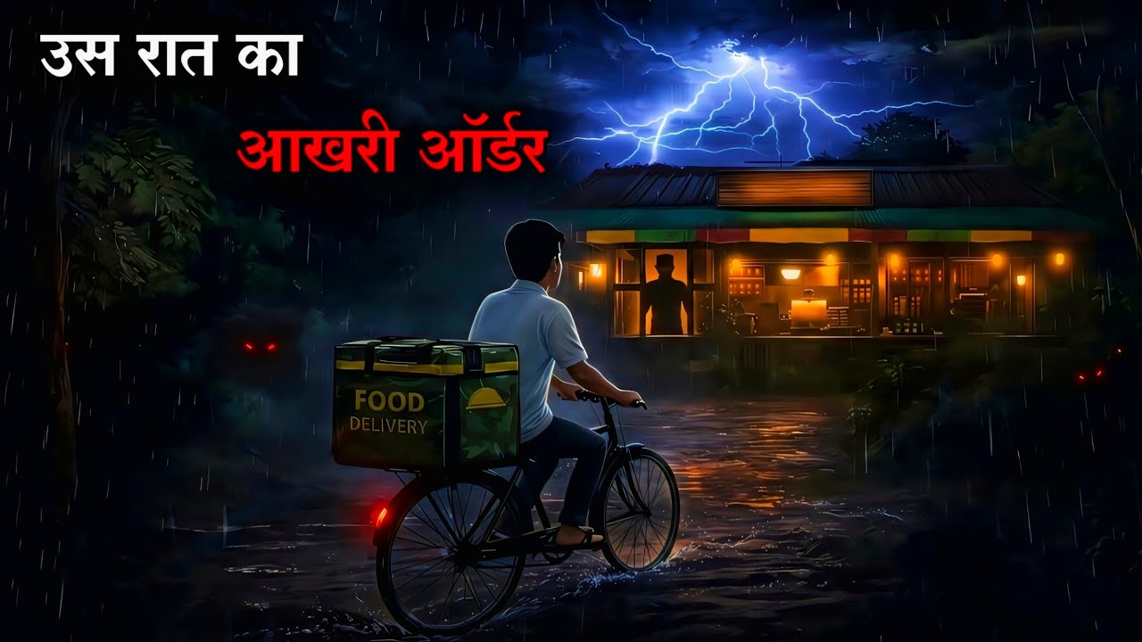उस रात का आखरी ऑर्डर 😱 | Us Rat Ka Aakhari Order | Horror Story | Animated Story 