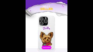 Custom Cartoon Dog Phone Case – Personalized Pup Protection