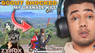 😍SCOUT SHOCKED BY MY INSANE GRANADE KILL 😱 @sc0utOP