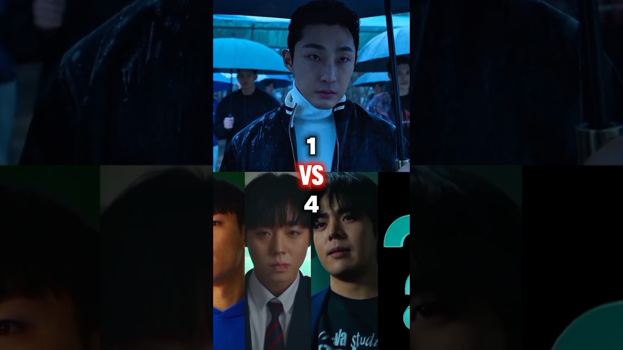 Na baek jin vs STRONGEST OF WEAK HERO #weakheroclass1 #weakheroclass2 #koreandramas