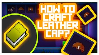 PrimalCraft #GameTutorials - How to Craft Armor (Leather Cap Crafting)