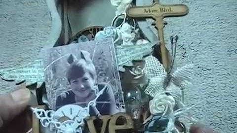 Altered Shabby Chic Shadow Box (GDT Project for SaCrafters)