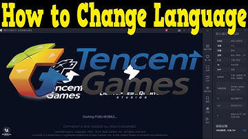 How to Change language Tencent Emulator Buddy