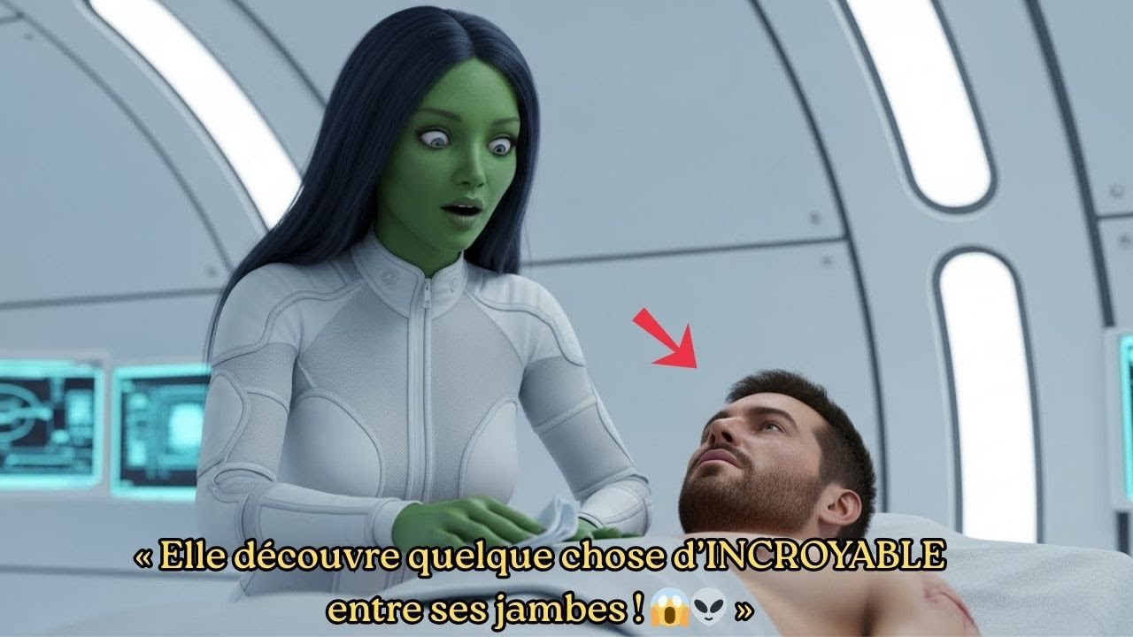 « Infirmière Alien Stupéfaite par une Étrange Inflammation Entre les Jambes de son Patient Humain »