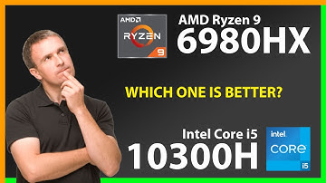 AMD Ryzen 9 6980HX vs INTEL Core i5 10300H Technical Comparison