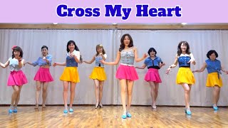 Cross My Heart Linedance/ Easy Improver/ 크로스 마이 하트 라인댄스