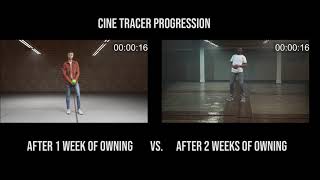 CINE TRACER BEFORE AND AFTER