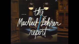 The MacNeil/Lehrer Report theme, 1975-1983