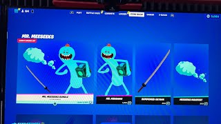 *NEW* “MR. MEESEEKS SKIN” Fortnite Item Shop Update