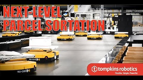 Tompkins Robotics leads the way in automated parcel sortation with game-changing robotic systems.