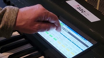 Recording Combi Tracks directly into Sequencer on a Korg Krome bringing in Arp and Drums real-time