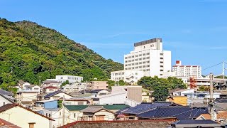 Pemandangan Indah Langit Jepang Menjelang Malam