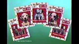 Cookie Crisp Cereal One Hundred And One Dalmatians Movie Card Commercial