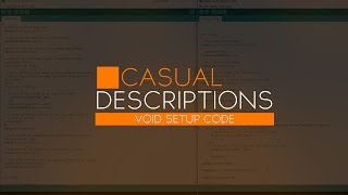 Casual Descriptions - Zumo Arduino Robot Build Five! - Void Setup Overview