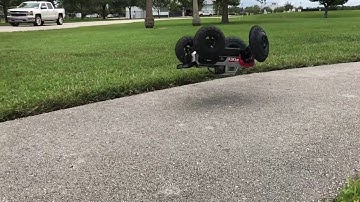 ARRMA OUTCAST STANDING BACKFLIP