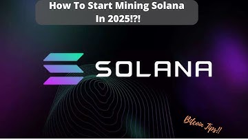 How To Start Mining Solana Using Windows | 2025 Guide
