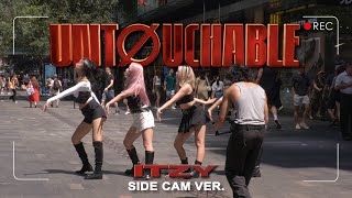 [KPOP IN PUBLIC][SIDE-CAM VER] ITZY (있지) "UNTOUCHABLE" Dance Cover by CRIMSON 🥀 | Australia