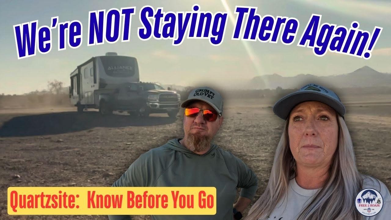 Free2Roam / Quartzsite RV Life: УЗНАЙТЕ, прежде чем ехать! Почему мы НЕ останавливаемся там, где ...