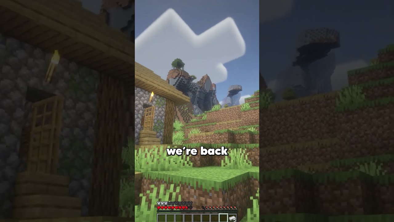  Minecraft But You Control My Size Shorts