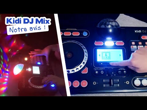 Test du Kidi DJ Mix, Platine DJ fun et intuitive dès 6 ans par