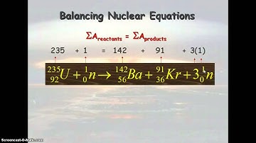 AP Chem transmutation equations podcast