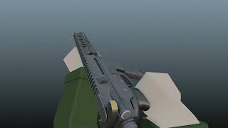 Stylized FPS AR15 animation [LMG50]