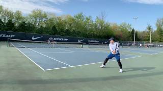 [4K UHD Niveau du court] Entraînement de tennis de Jackie - #742 - 18/05/2025 (8h, lun.) - Leçon ... screenshot 5