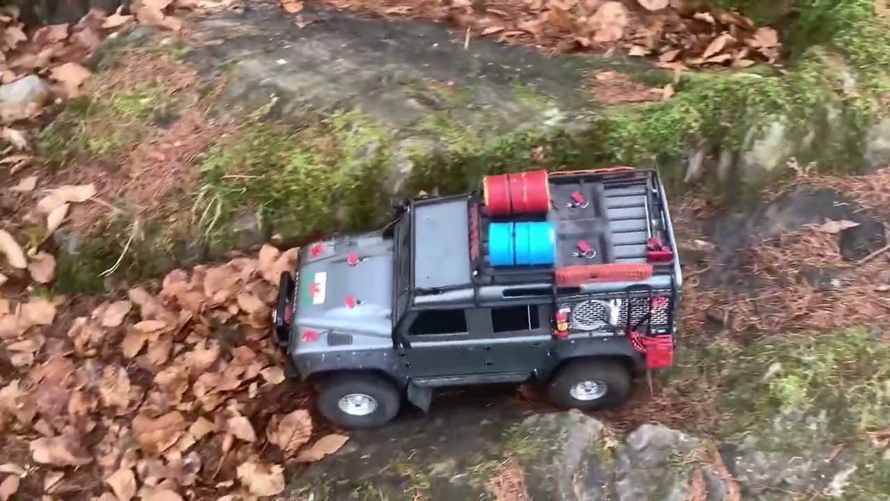 Traxxas TRX4 1/10 scale and the Rookie driver again