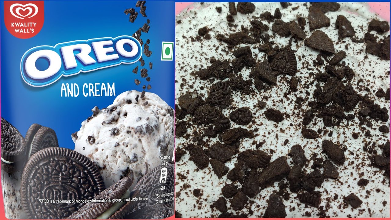 Kwality Walls Oreo Ice Cream Recipe Oreo Ice Cream Anjum's Food YouTube