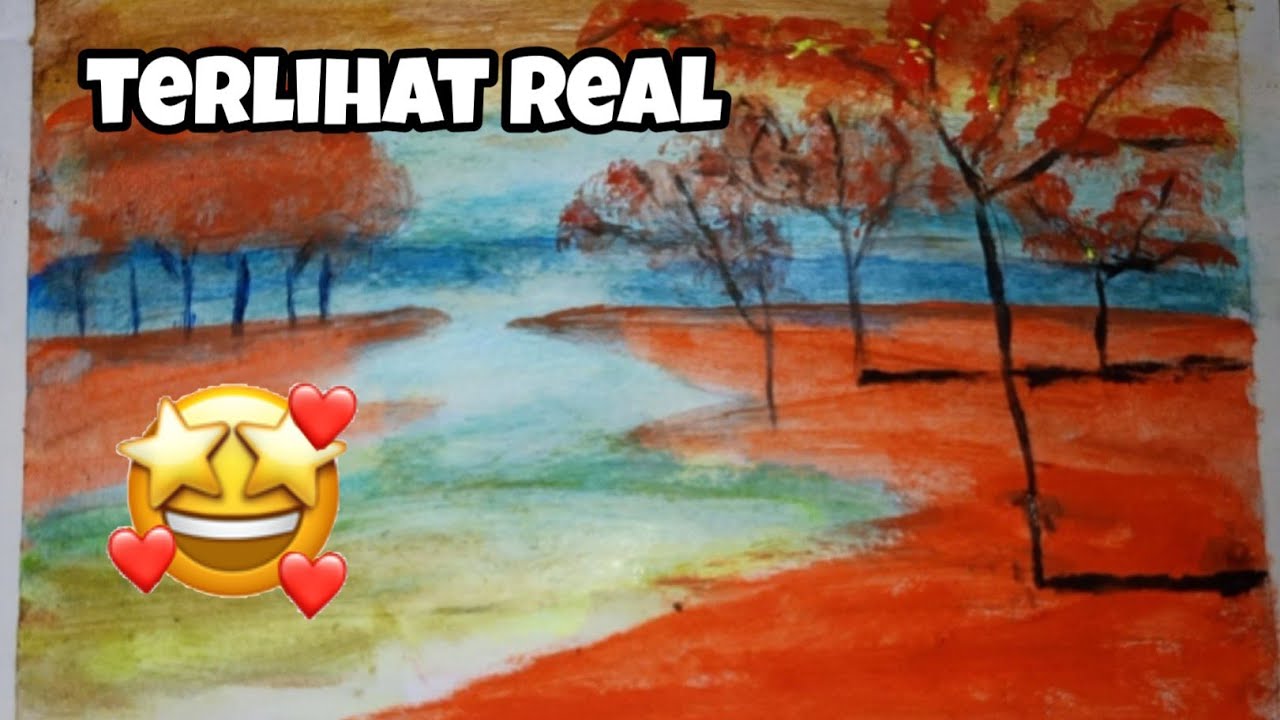 CARA MENGGAMBAR PEMANDANGAN 