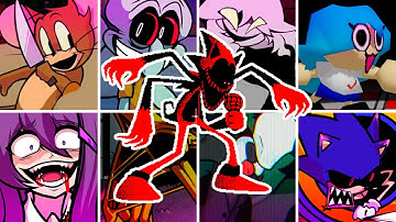 FATALITY but Every Turn a Different Character Sings 🎤 ( FNF FATALITY )