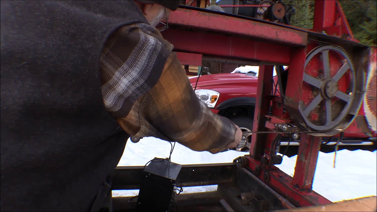 Mighty Mite Bandsaw Mill; belts,guide rollers, blades YouTube