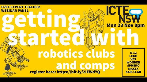 Getting Started with Robotics Clubs and Comps