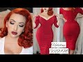 OKAY SO I LOVE RED! | HOLIDAY GRWM