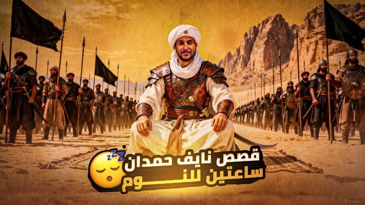 قصص نايف حمدان ساعتين للنوم بدون اعلانات😴😴