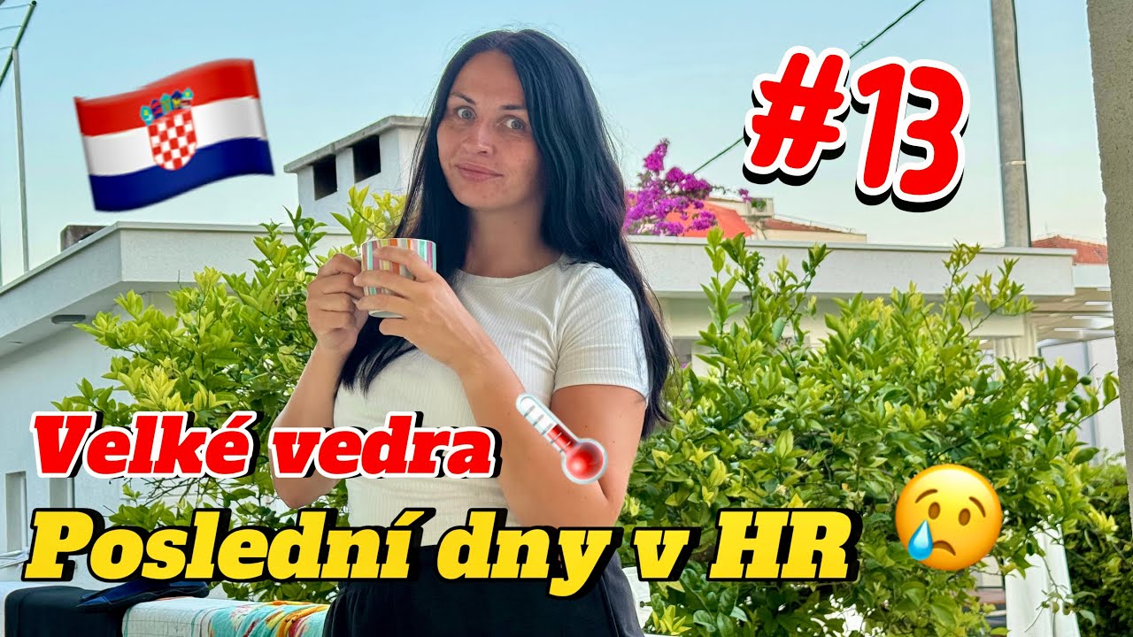 Chorvatsko 2025 🇭🇷 Kaštela | Šilené vedra 🥵 Špinavé moře ?🌊 dovolená #13