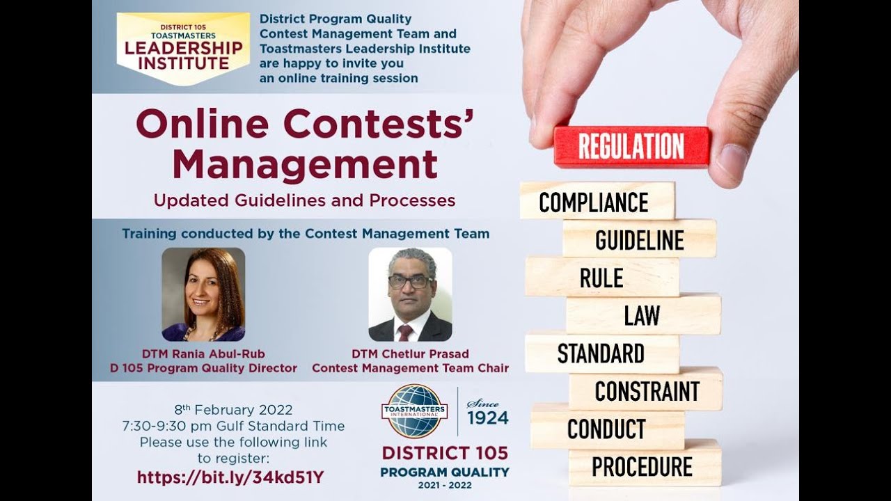 “Online Contests Management – Guidelines and Processes” by Program ...