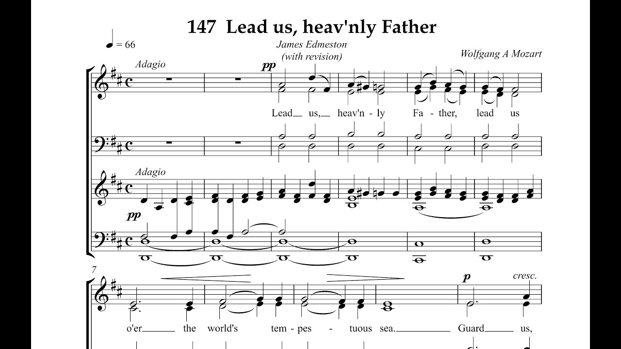 Hymn Collection 147   Lead us Heav'nly father