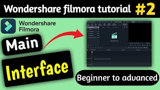 wondershare filmora interface | video editing course | wondershare filmora | diversity tech hub