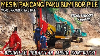 inilah Mesin Dan Alat Berat Paku bumi Mempercepat Proses Kontruksi