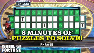8 Minutes Of Bragging Rights Puzzles To Solve S42 Wheel Of Fortune