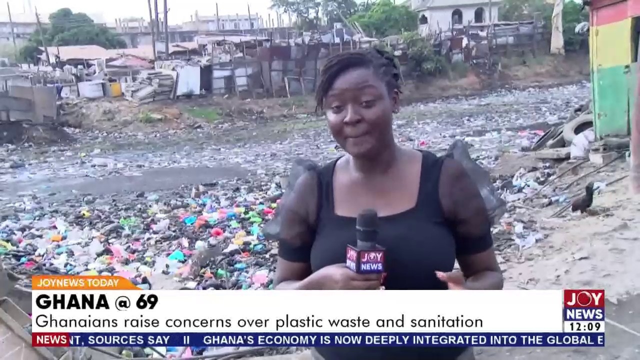 Ghana @69: Ghanaians raise concerns over plastic waste and sanitation | JoyNews Today