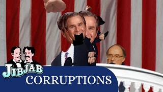 JibJab's "Second Term" but it's heavily corrupted