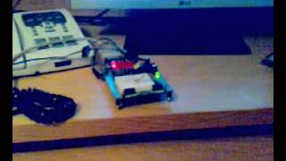 Guitar Hero Bot with parallax basic stamp2 - test01