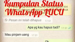 Kumpulan status wa WhatsApp lucu dan baper - bahasa jawa